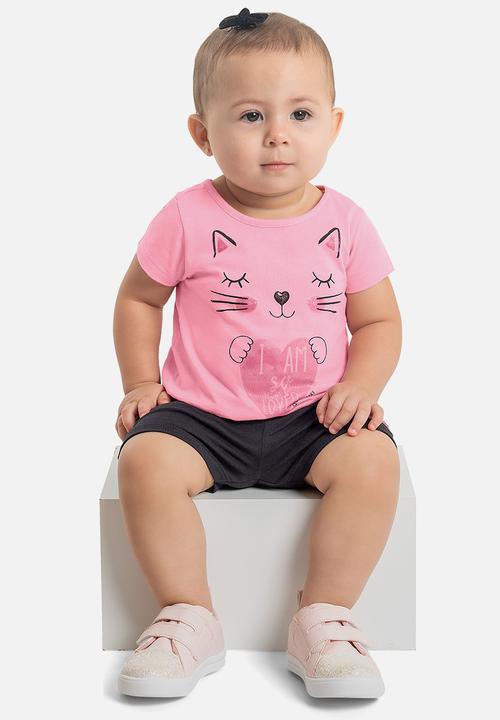 Quimby - Single jersey blouse - pink