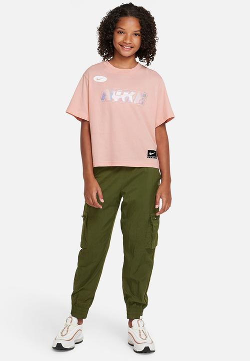 Nike - G nsw tee boxy icon clash - arctic orange