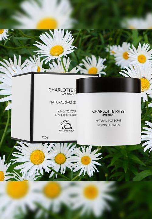 CHARLOTTE RHYS - Spring Flowers Natural Salt Scrub
