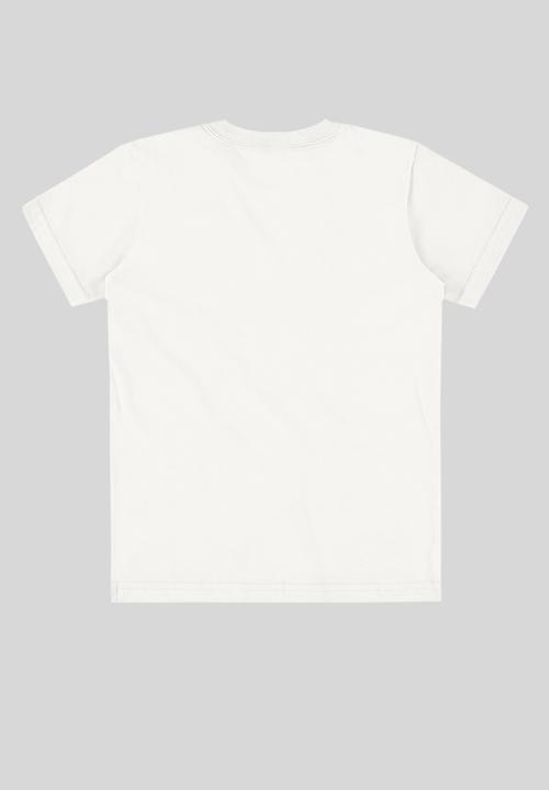 Quimby - Single jersey T-shirt - white
