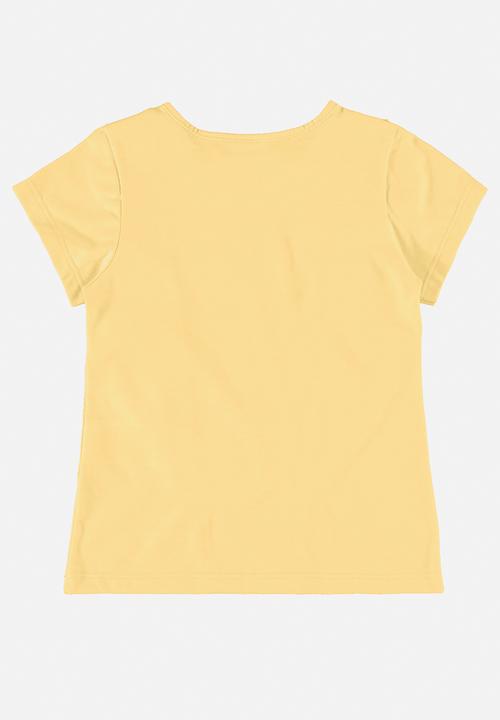Quimby - Single jersey blouse - yellow