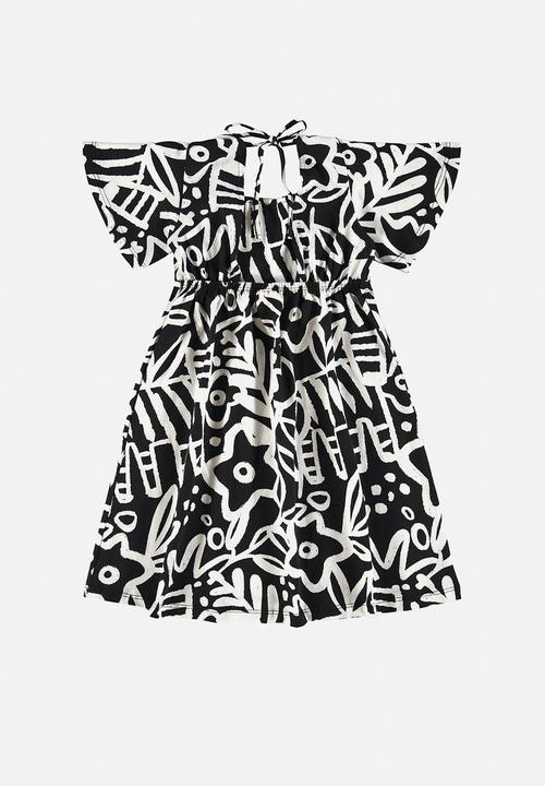 Quimby - Single jersey dress - black