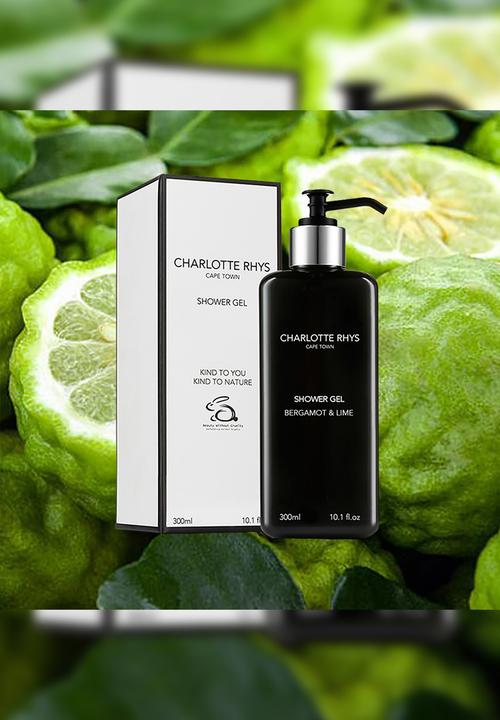 CHARLOTTE RHYS - Bergamot & Lime Bath & Shower Gel