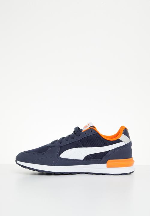 PUMA - Graviton jr - peacoat & white