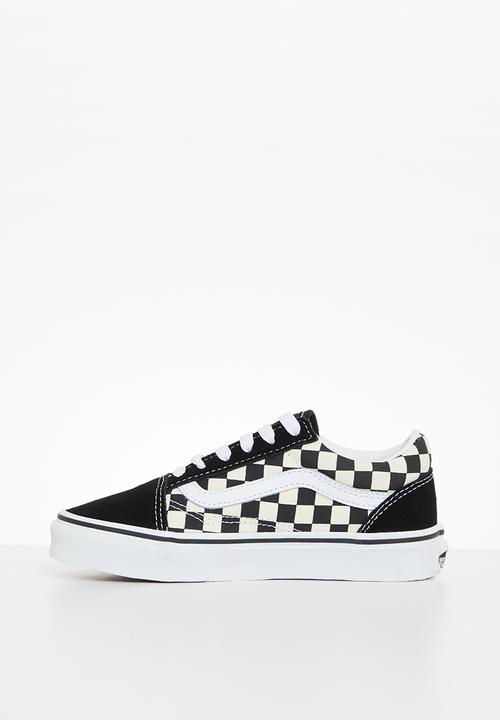 Vans - Uy old skool - (primary check) black & white 