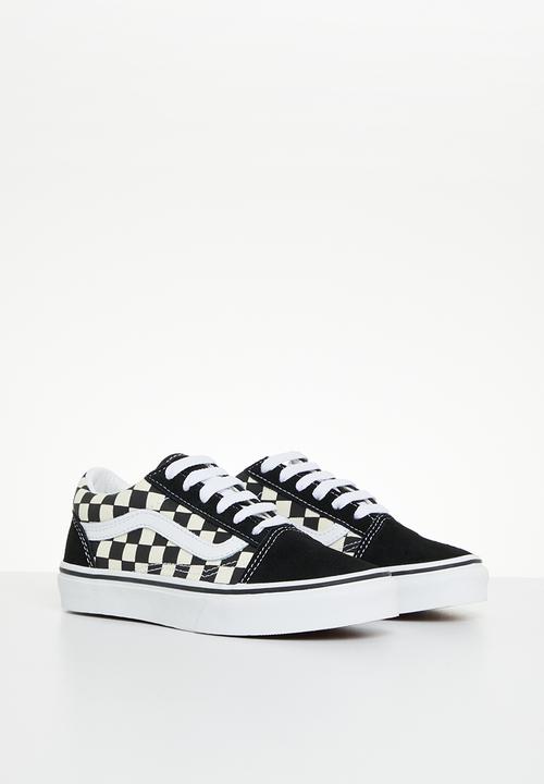 Vans - Uy old skool - (primary check) black & white 