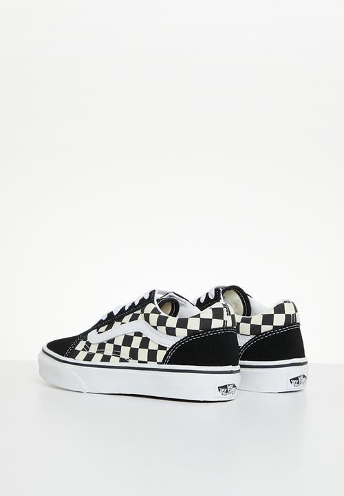 Vans - Uy old skool - (primary check) black & white 