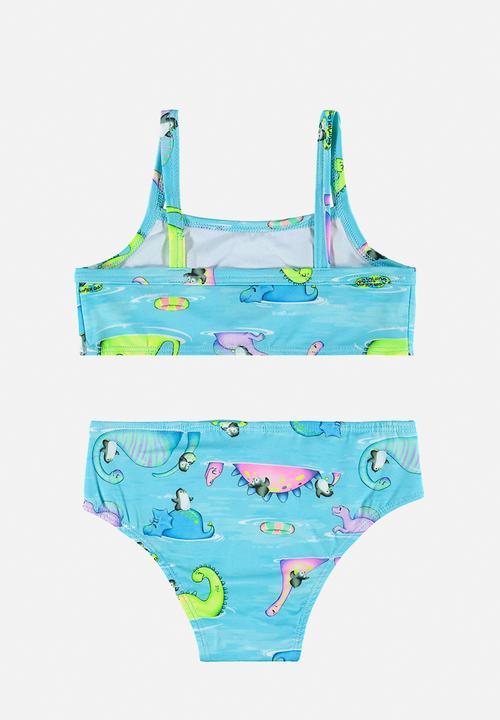 Quimby - Upf 50+ sun protection swimming bikini - blue