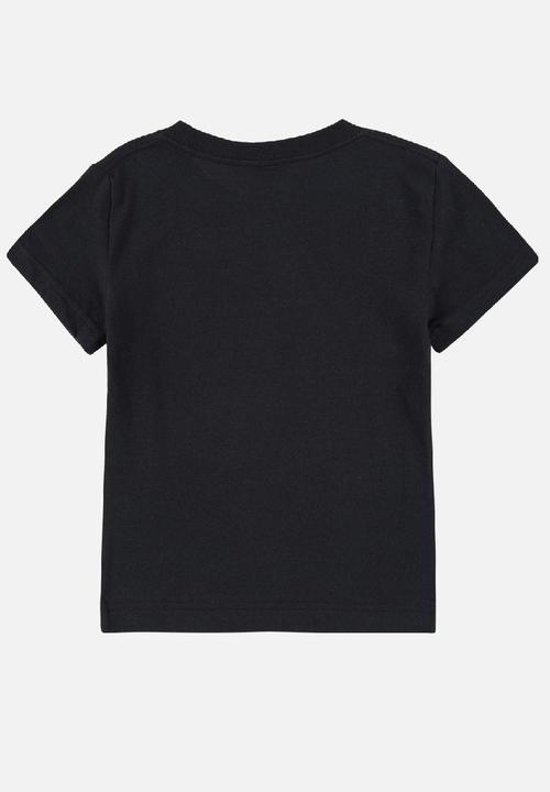 Nike - Faux jersey mesh futura short sleeve te - black