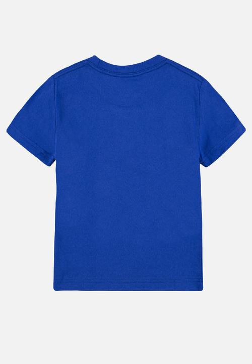 Nike - Faux jersey mesh futura short sleeve te - game royal