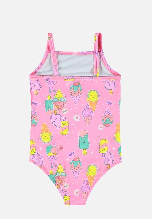 Quimby - Upf 50+ sun protection swimsuit - pink