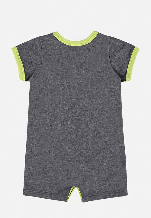 Quimby - Single jersey romper - dark grey