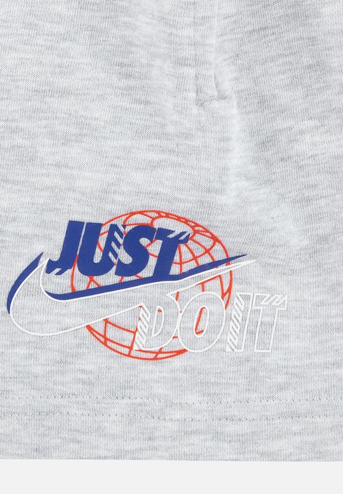 Nike - B nsw digital escape ft short - grey heather