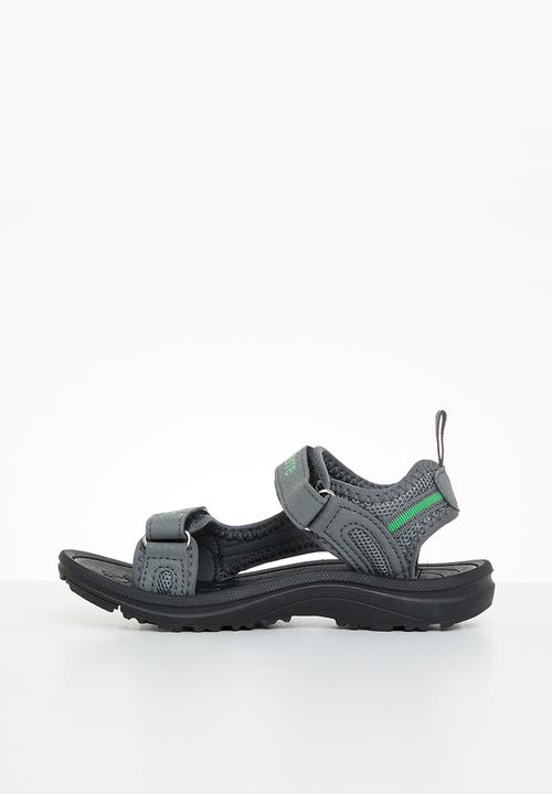 Pierre Cardin - Double strap sandal - grey & green