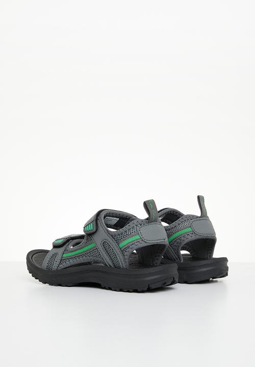 Pierre Cardin - Double strap sandal - grey & green