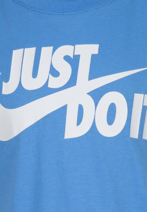 Nike - Nkb jdi swoosh split tee - university blue