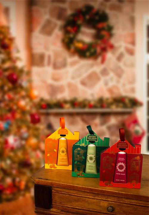 Panier Des Sens - Festive House Hand Cream Ornament - Grape