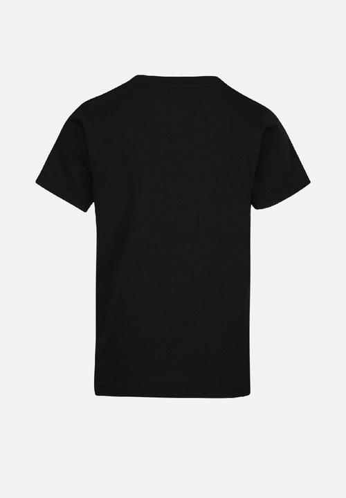 Nike - Faux jersey mesh futura short sleeve te - black