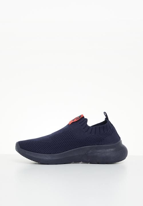 Pierre Cardin - Woven slip on sneaker - navy 