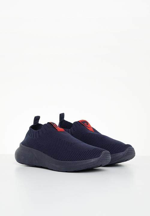 Pierre Cardin - Woven slip on sneaker - navy 