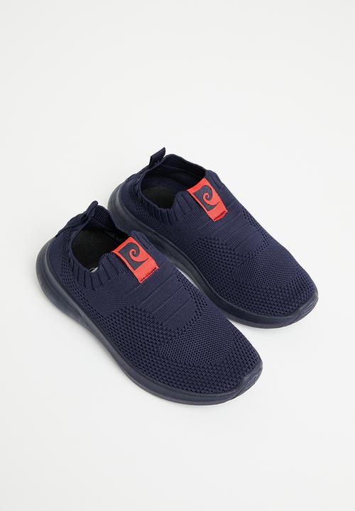 Pierre Cardin - Woven slip on sneaker - navy 