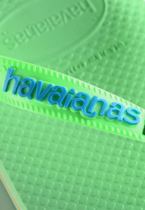 Havaianas - Brazil logo - green garden