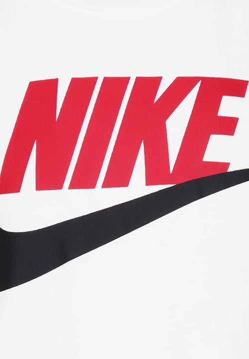 Nike - Nkb futura evergreen - white & university red