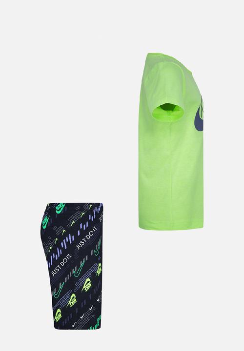Nike - Nkb b nsw digital escape short - green & black