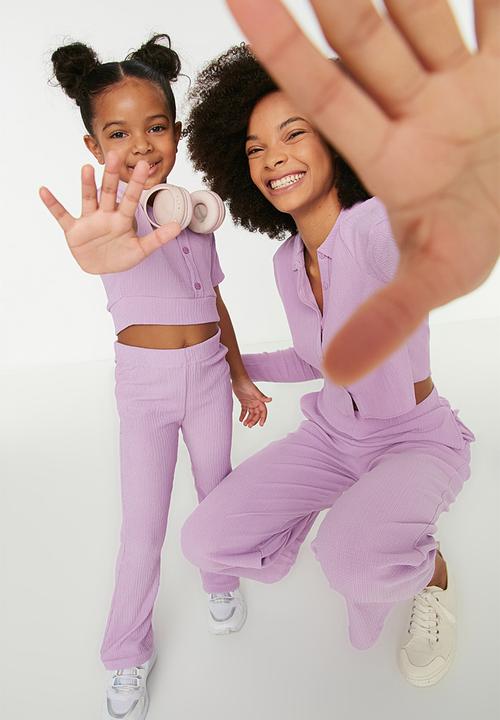 Trendyol - Girls bottom and top set - lilac
