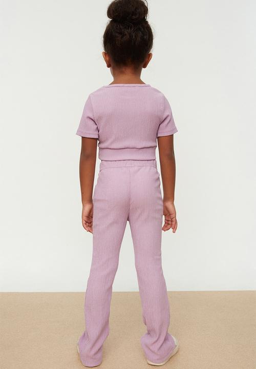 Trendyol - Girls bottom and top set - lilac