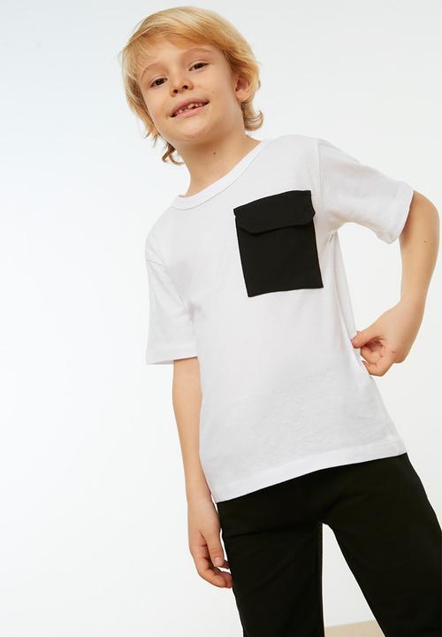 Trendyol - Boys T-shirt - white