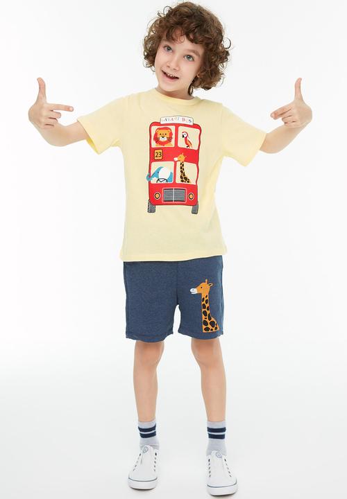 Trendyol - Boys bottom and top set - yellow