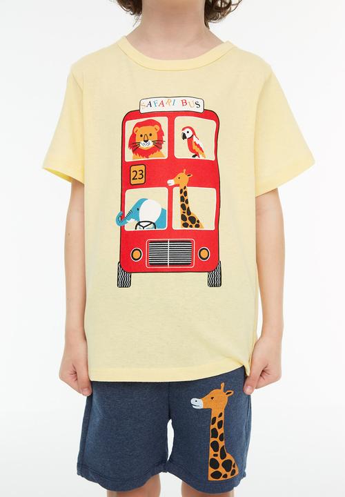 Trendyol - Boys bottom and top set - yellow