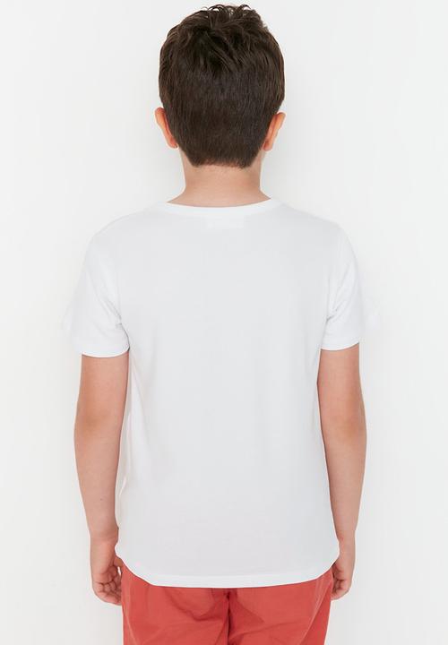 Trendyol - Boys T-shirt - white 