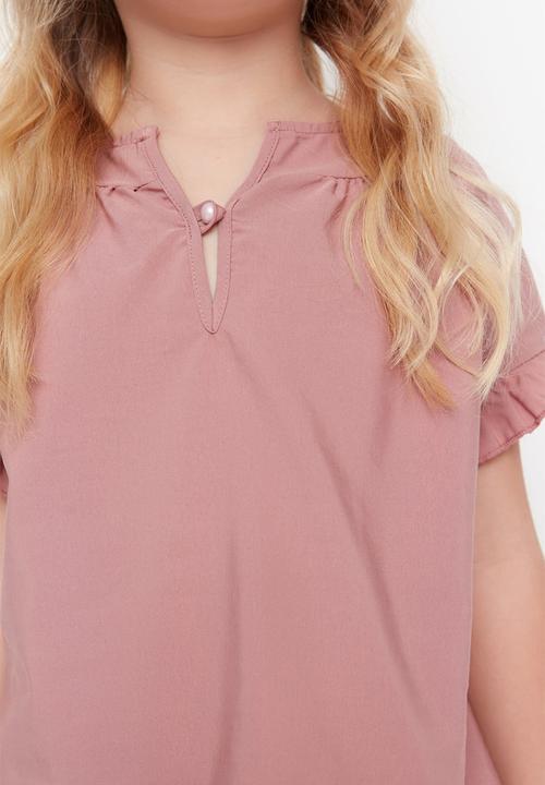 Trendyol - Girls cotton set - rose