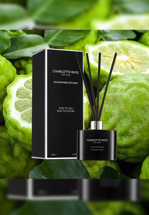 CHARLOTTE RHYS - Bergamot & Lime Atmosphere Diffuser Set