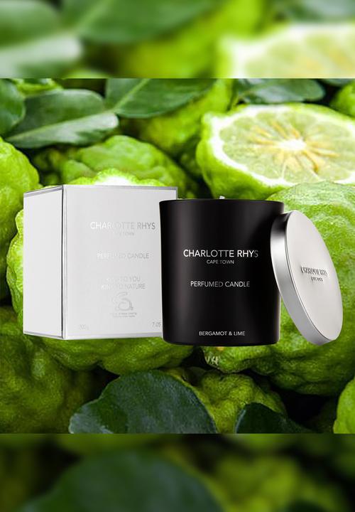 CHARLOTTE RHYS - Bergamot & Lime Scented Medium Candle