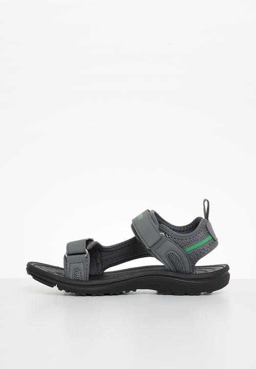 Pierre Cardin - Kids leisure sandal - grey & green