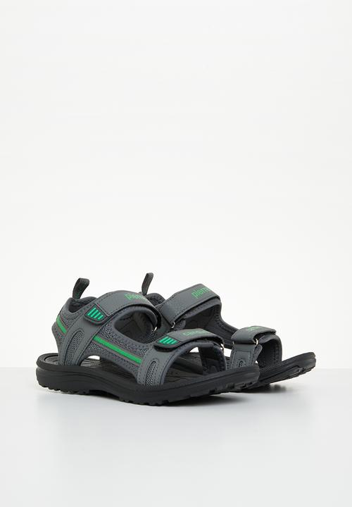 Pierre Cardin - Kids leisure sandal - grey & green