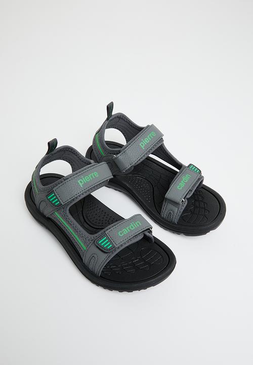 Pierre Cardin - Kids leisure sandal - grey & green