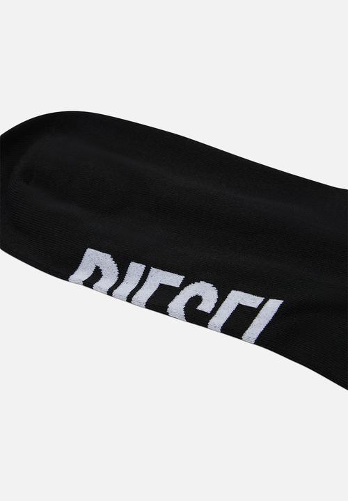 Diesel  - Skm-gost-three pack ankle socks - black & white