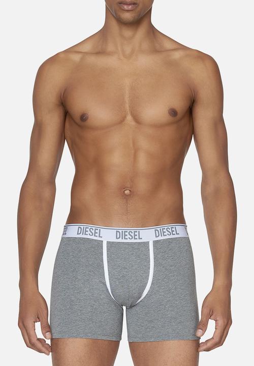 Diesel  - Umbx-sebastian two pack boxers - black & grey