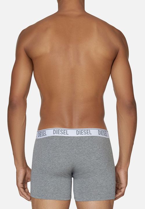 Diesel  - Umbx-sebastian two pack boxers - black & grey