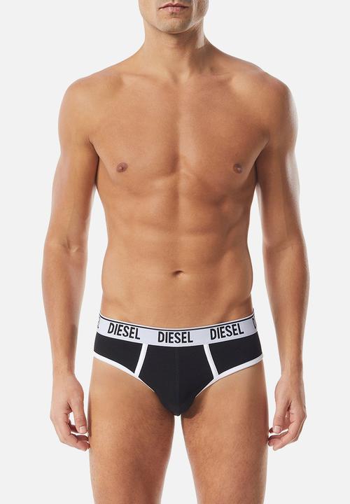Diesel  - Umbr-andre two pack briefs - black