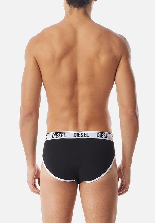 Diesel  - Umbr-andre two pack briefs - black