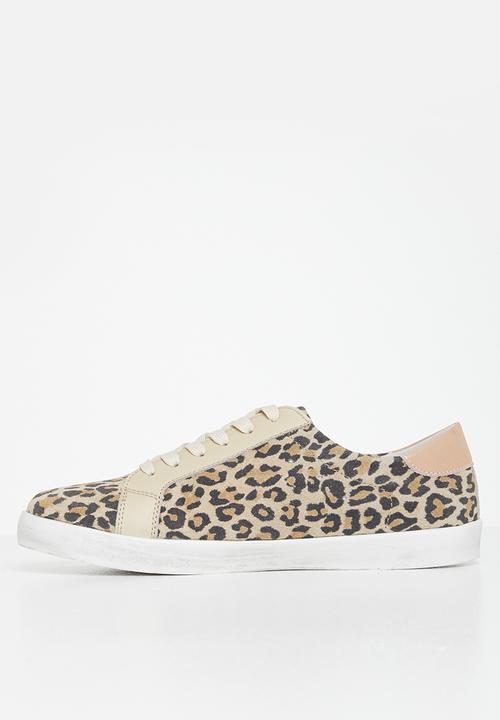 Julz - Jordan leather sneaker - animal