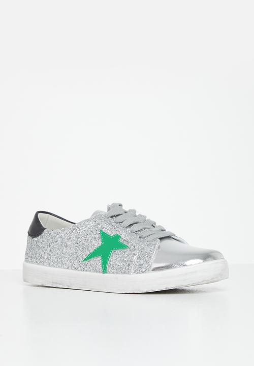 Julz - Zeeni leather sneaker - glitter