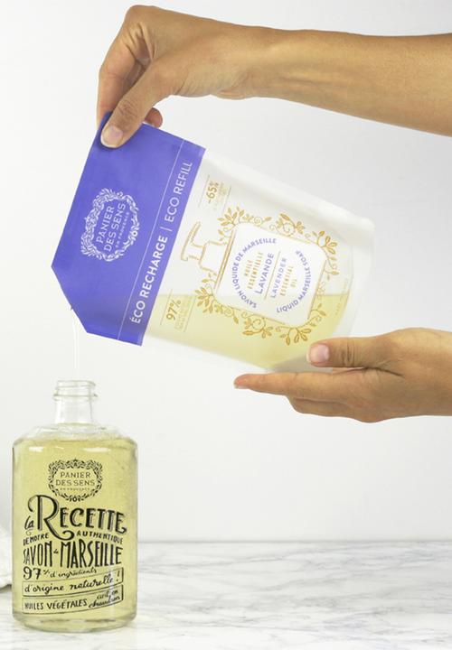 Panier Des Sens - Relaxing Lavender Eco refill Liquid Marseille Soap 