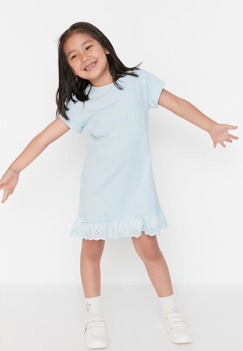 Trendyol - Girls dress - clear blue 