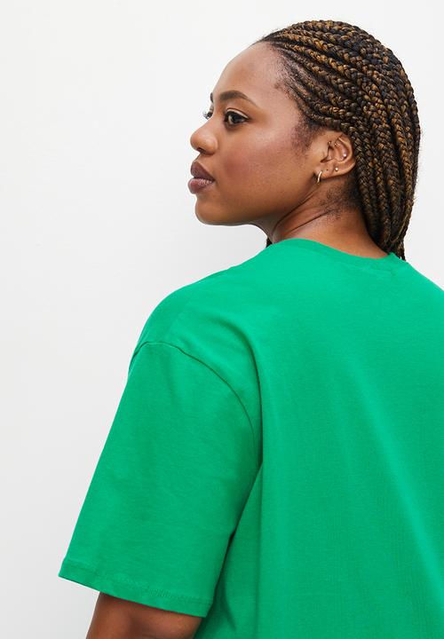 Blake - Graphic oversized tee - green